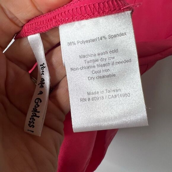 Isis Fuchsia Pink Tank Dress Lightweight - Picture 7 of 9